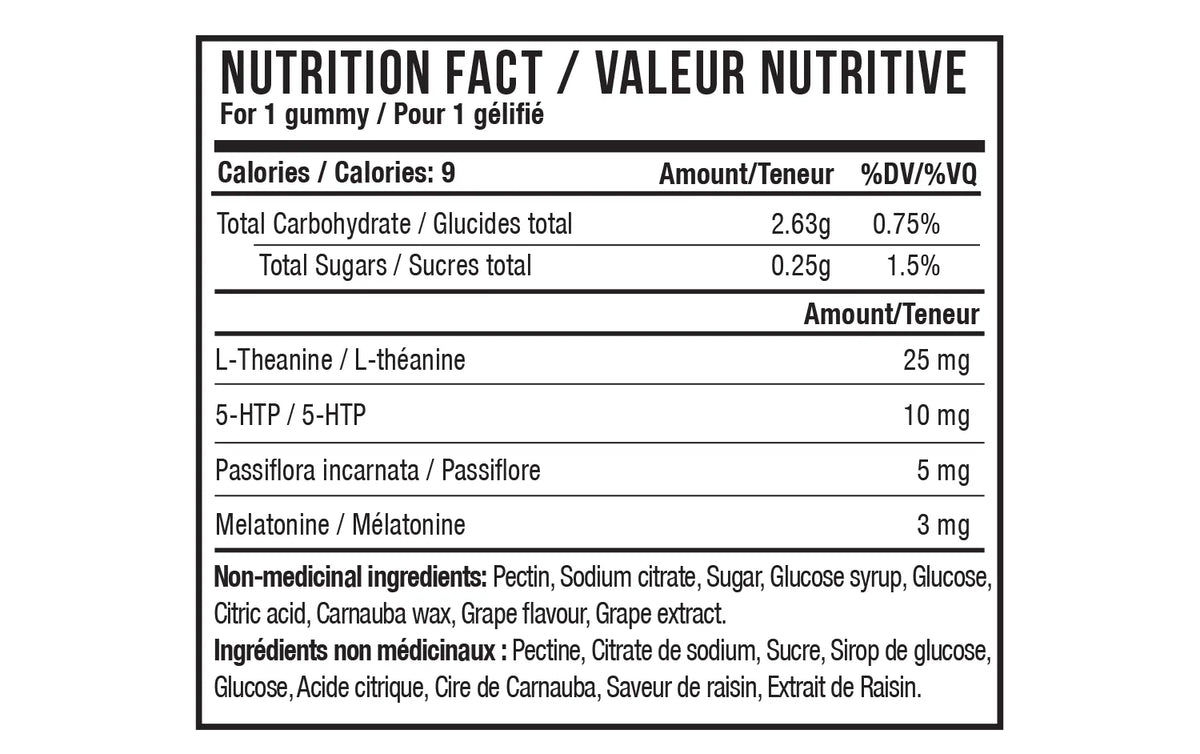 Informations Nutritionnelles