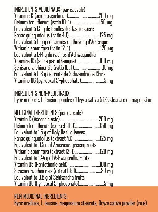 Informations Nutritionnelles
