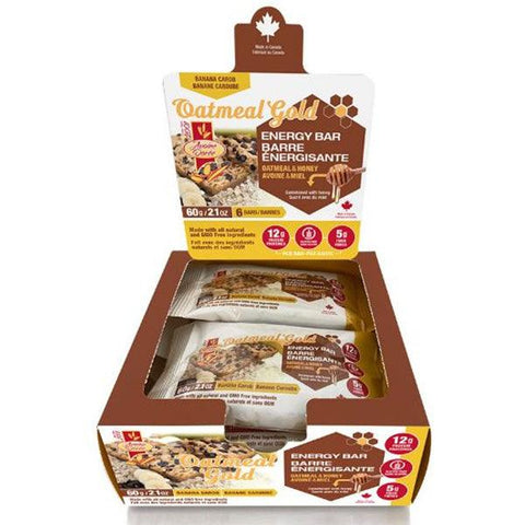 Avoine Dorée - Barre Énergisante à l'avoine - 60g (6x)