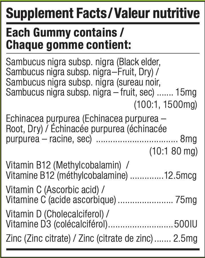Informations Nutritionnelles