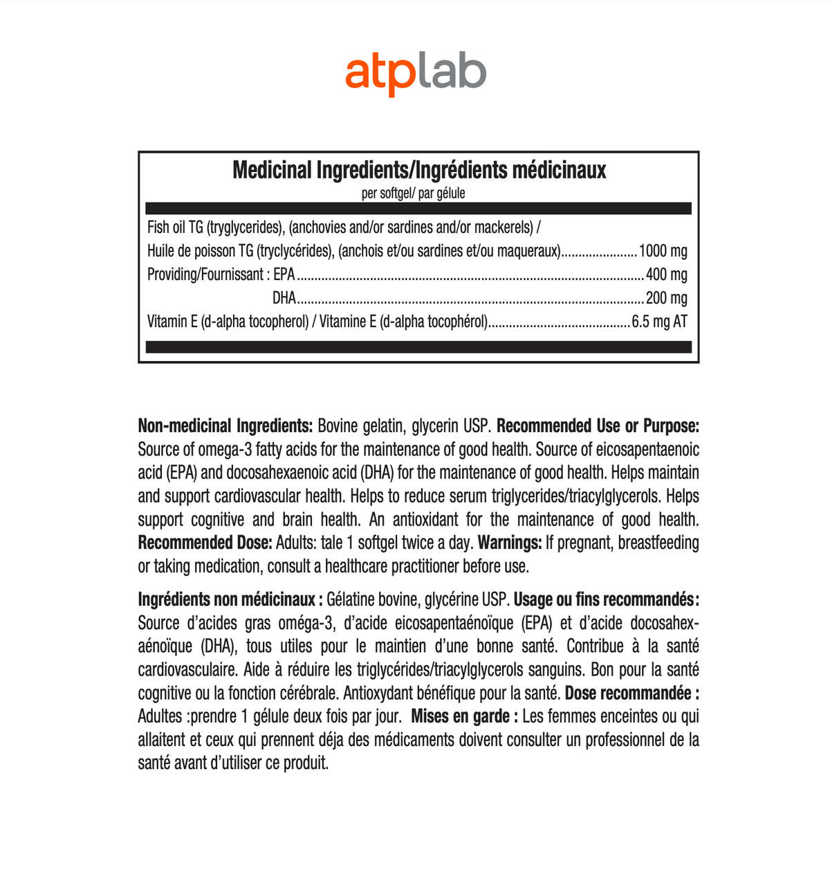 Nutritional Information