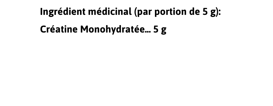 Informations Nutritionnelles