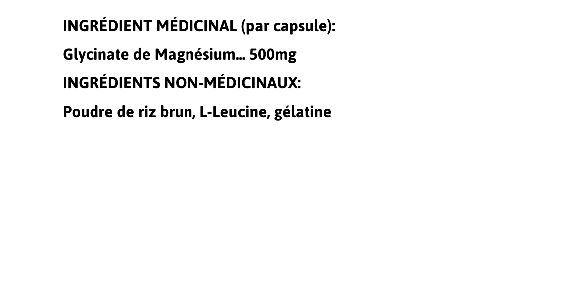 Informations Nutritionnelles