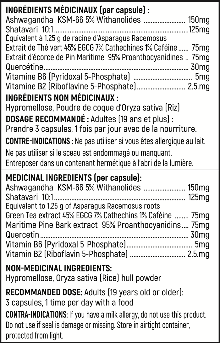 Informations Nutritionnelles