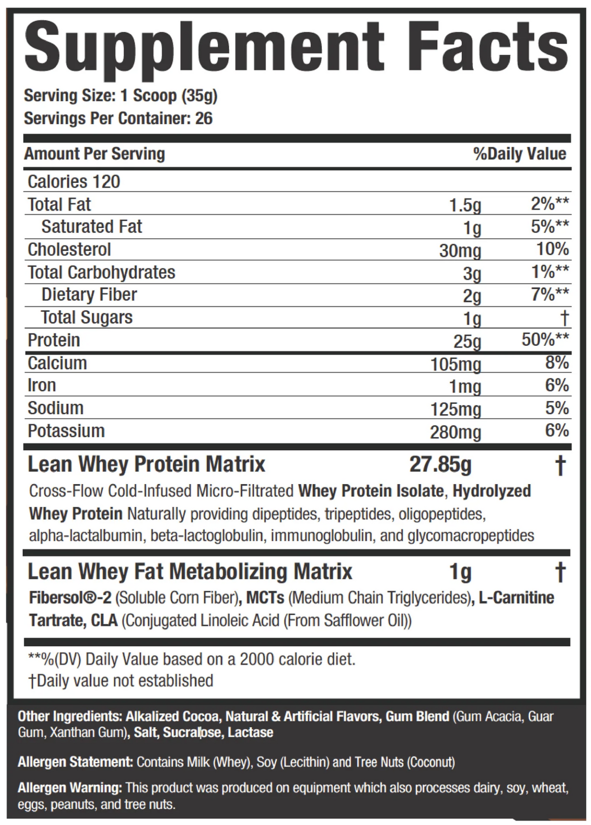 Nutritional Information