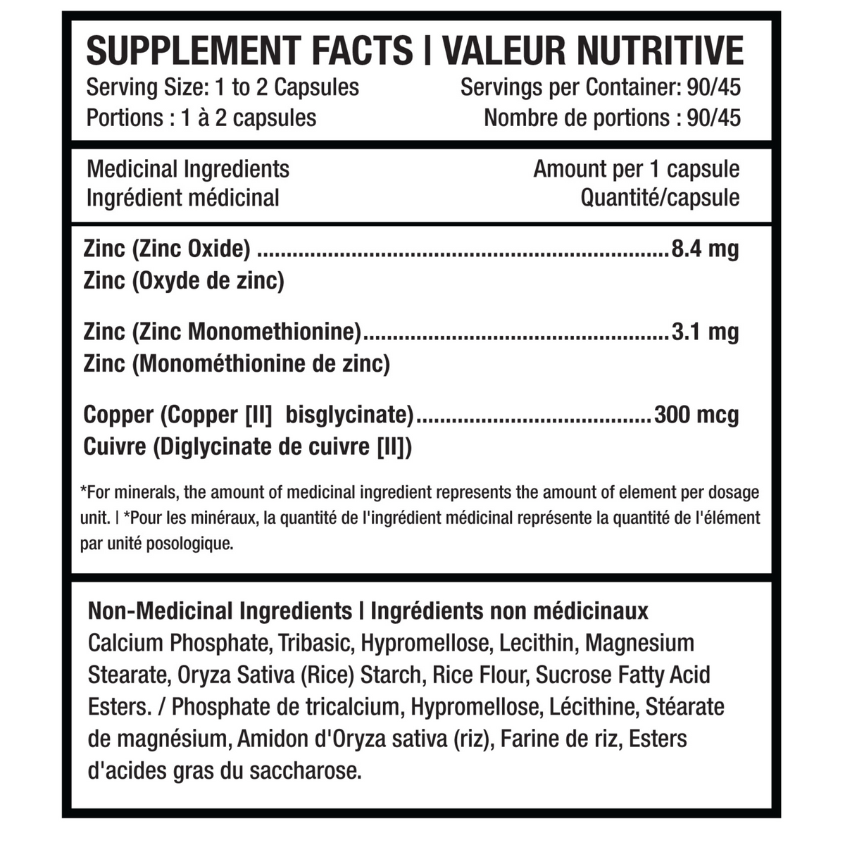 Informations Nutritionnelles