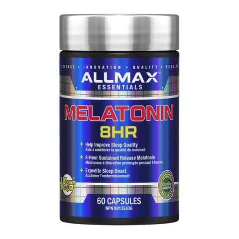 Allmax - Melatonin 8HR - 60 capsules