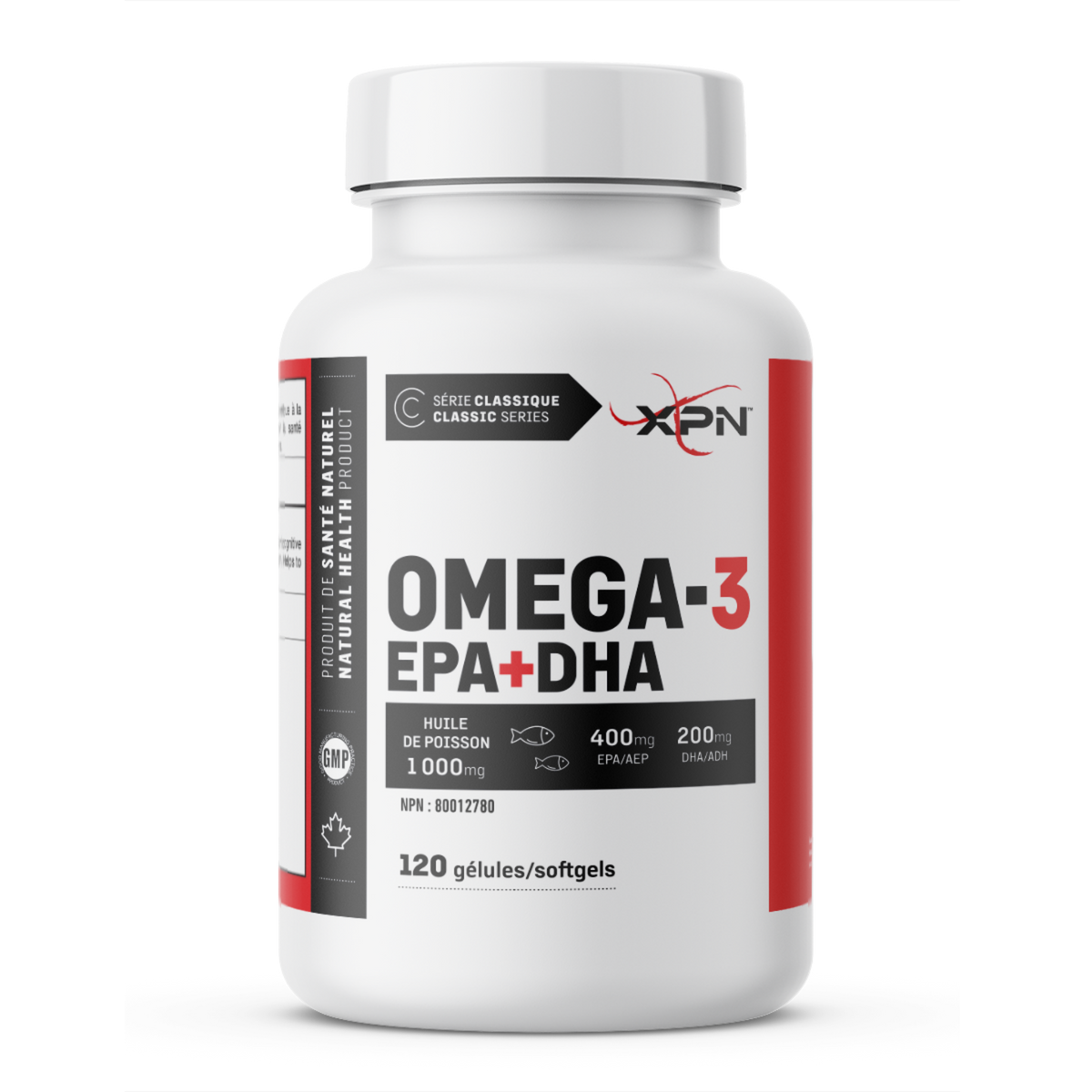 XPN - Omega-3 EPA+DHA - 120 Gélules