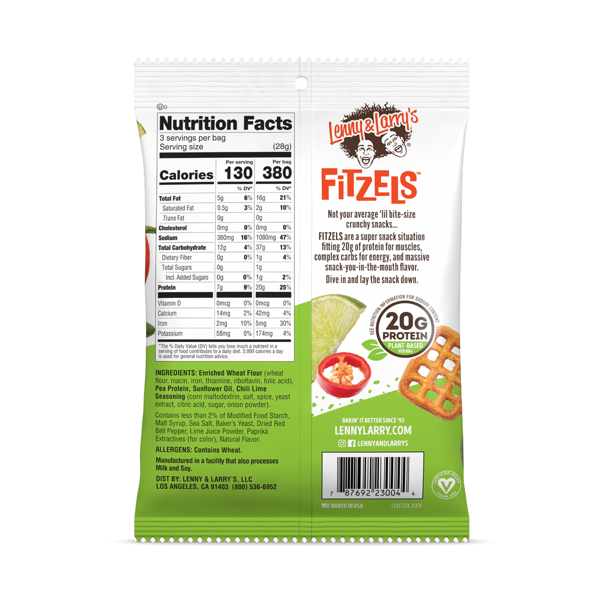 Informations Nutritionnelles