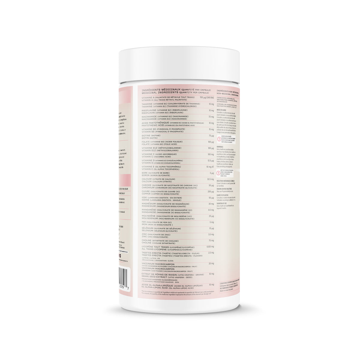 Informations Nutritionnelles