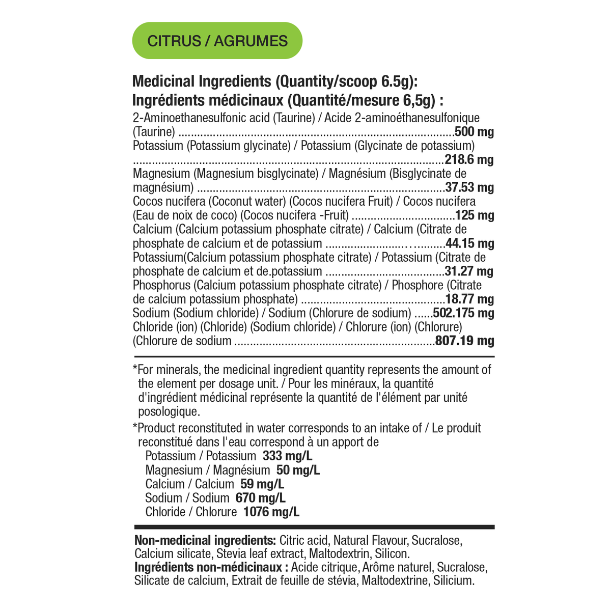 Nutritional Information