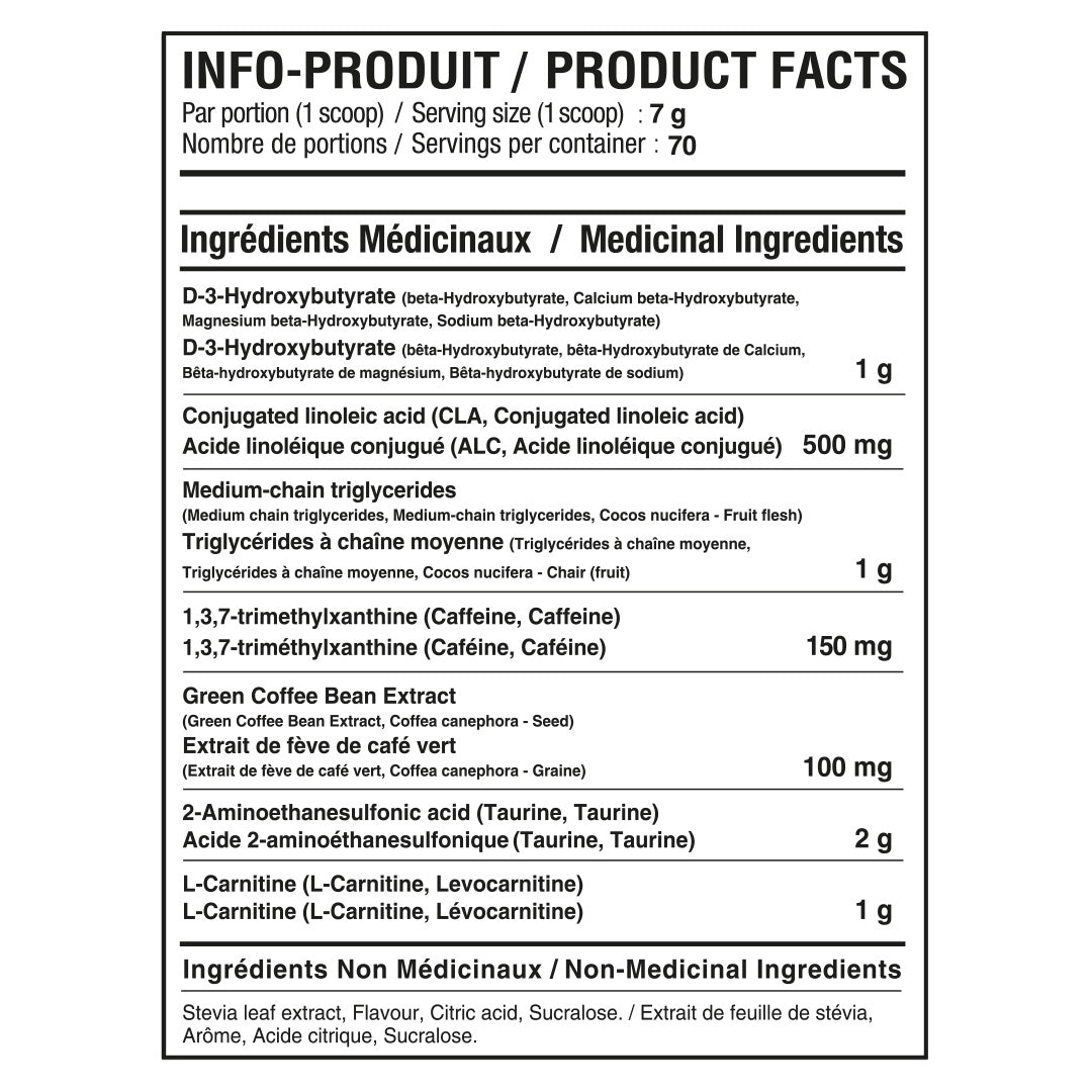 Informations Nutritionnelles