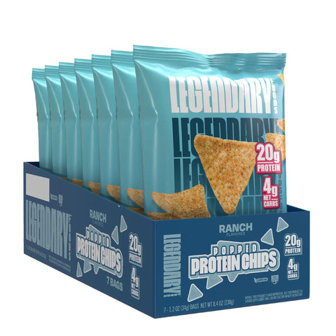 Legendary Foods - Chips Protéinées 34g (7x)