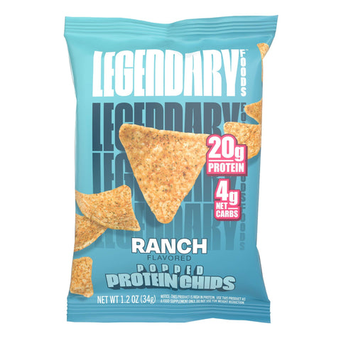 Legendary Foods - Chips Protéinées 34g - Shop Santé