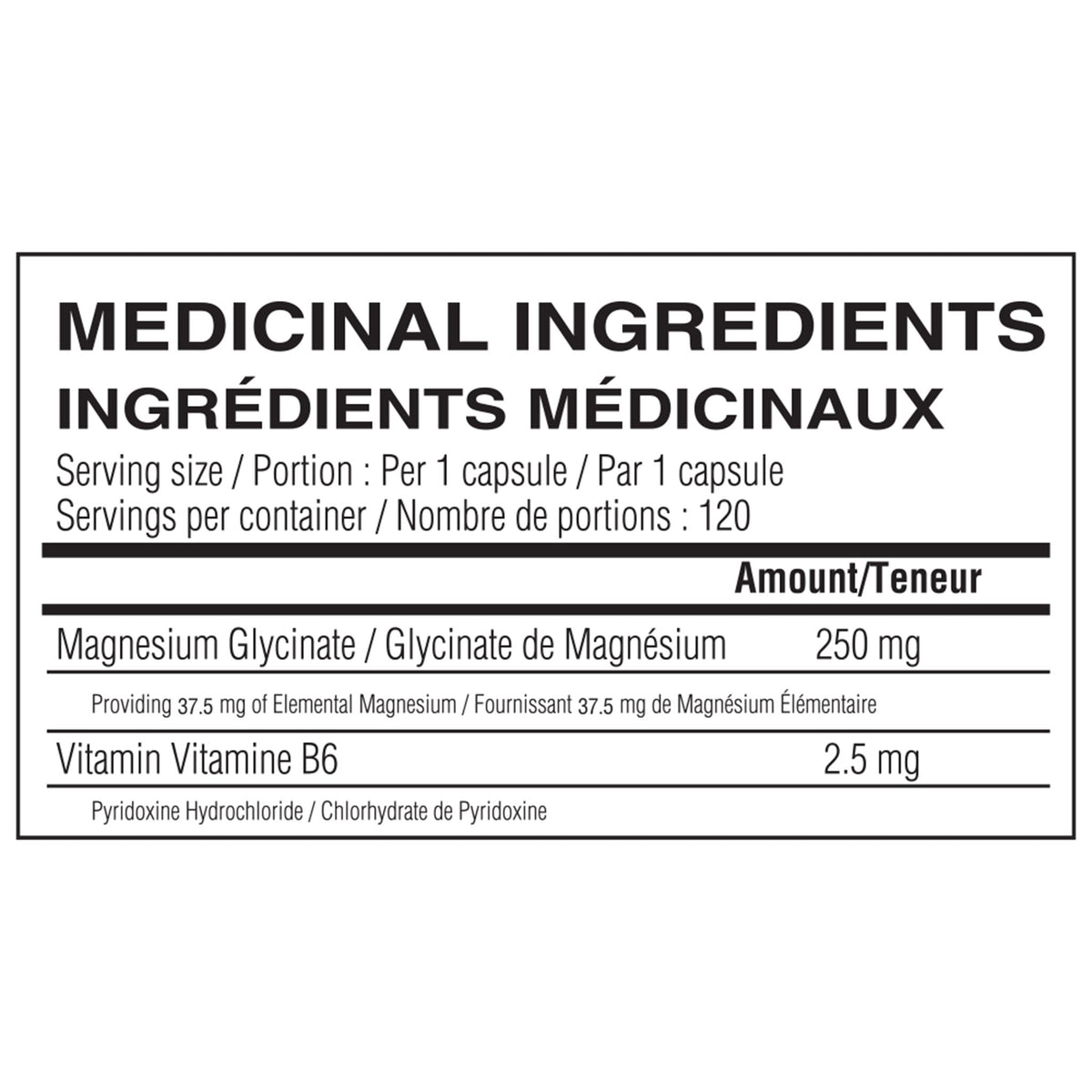 Informations Nutritionnelles
