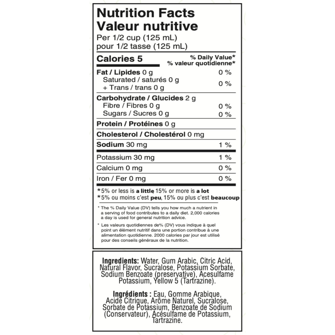 Nutritional Information