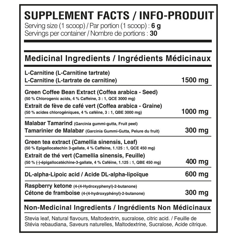 Informations Nutritionnelles