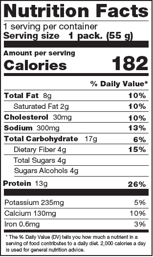 Informations Nutritionnelles