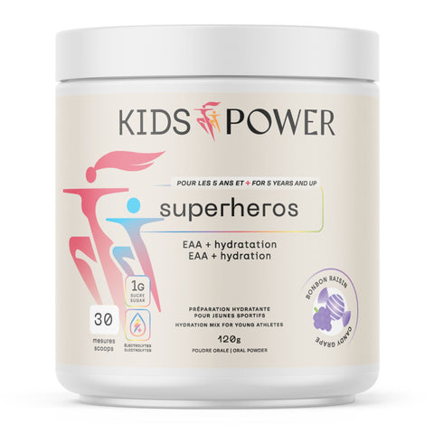Kids Power - Superheros EAA + Hydratation - 120g-150g