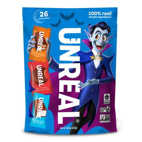 UNREAL - Mini Bars d’Halloween - Saveurs mixtes (26x)