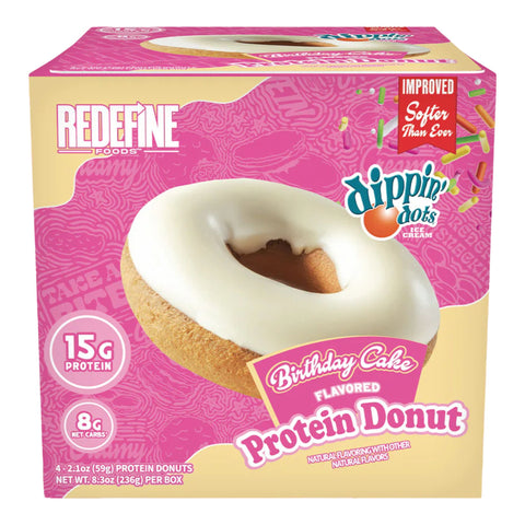 Redefine Foods - Protein Donuts - 58g (8x)