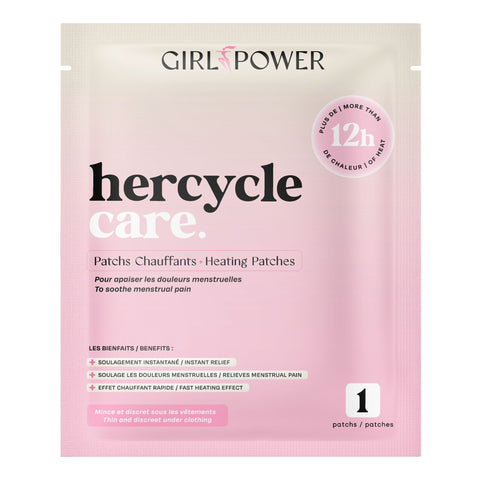 Girl Power - HERcycle Care - 7 patchs