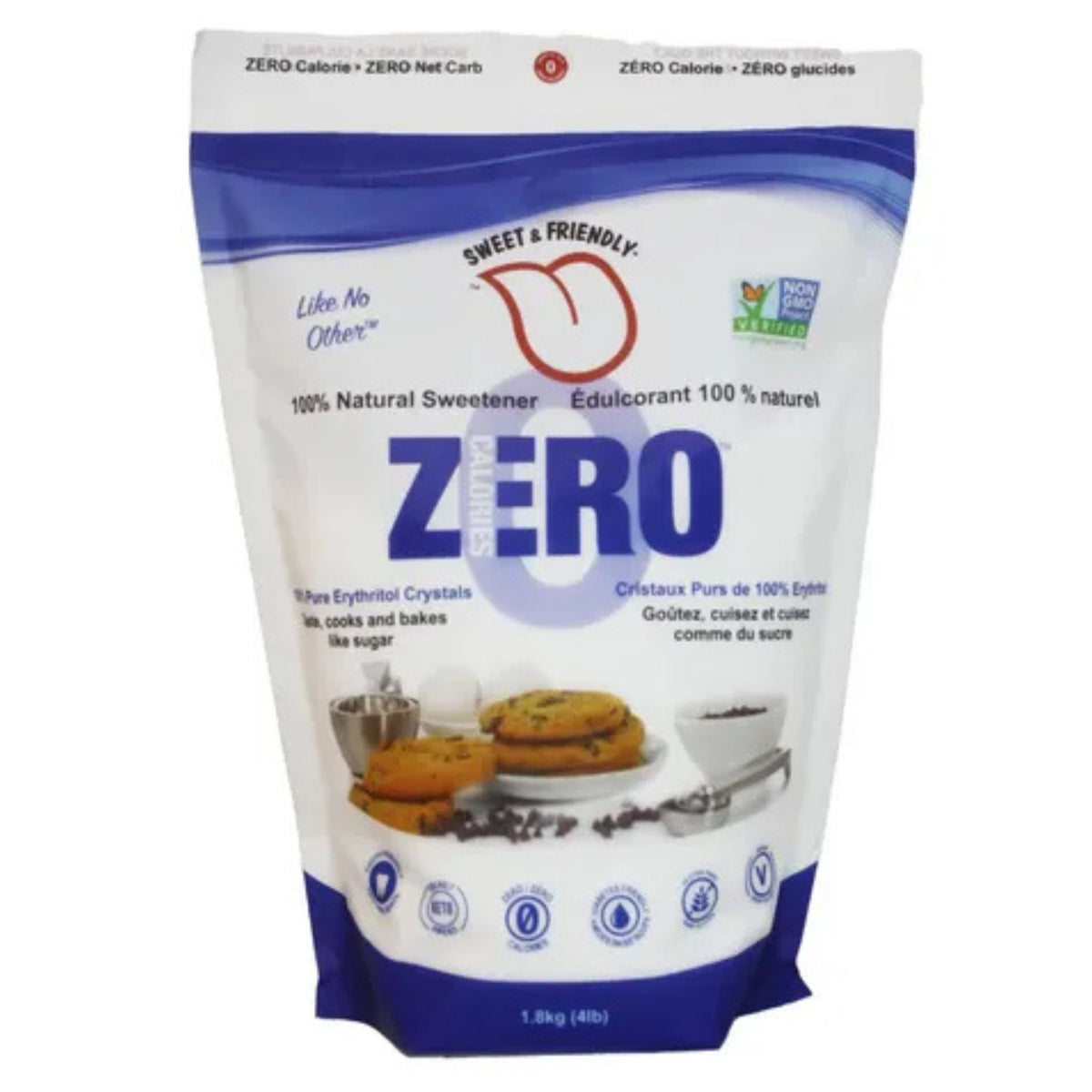 Sweet and Friendly - Erythritol Natural Sweetener - 454g