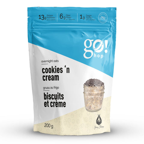 Go Nutrition - Go Hop - Gruau protéiné - 200g
