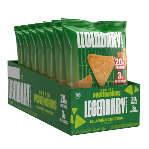 Legendary Foods - Chips Protéinées 34g (7x)