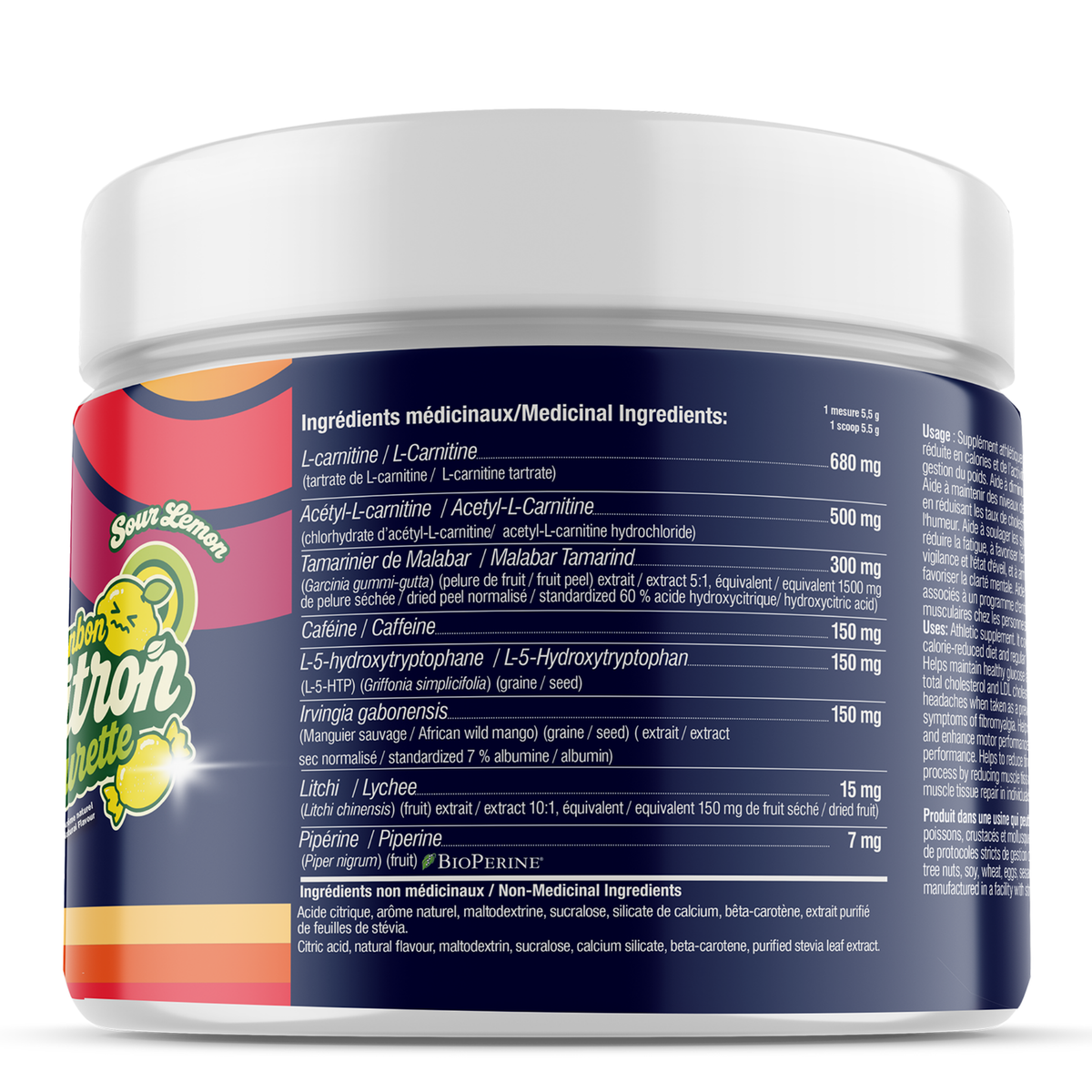 Nutrition information