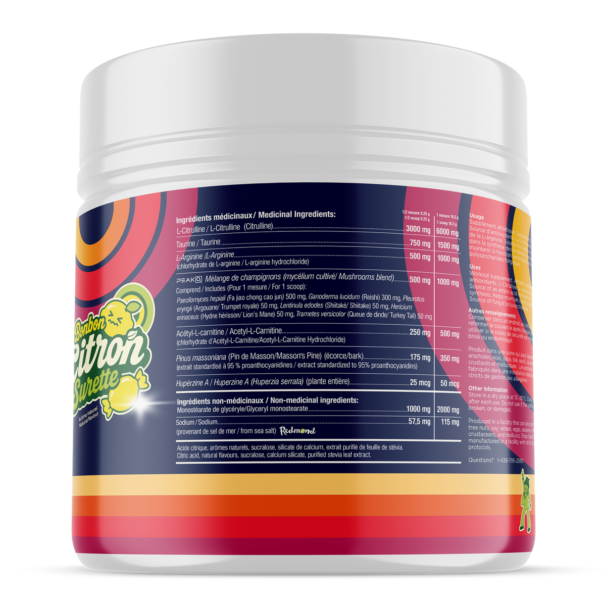 Nutrition information