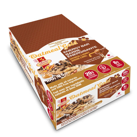 Avoine Dorée - Barre Énergisante à l'avoine 100g (12x)