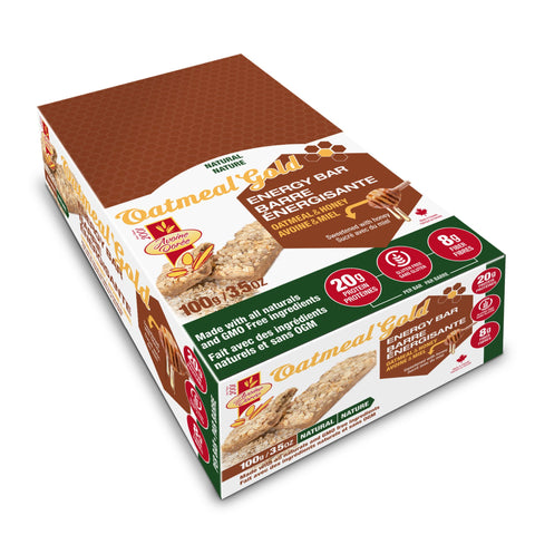 Avoine Dorée - Barre Énergisante à l'avoine 100g (12x)