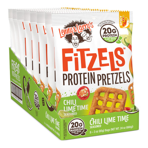 Lenny & Larry's - Fitzels Protein Pretzels (8x)