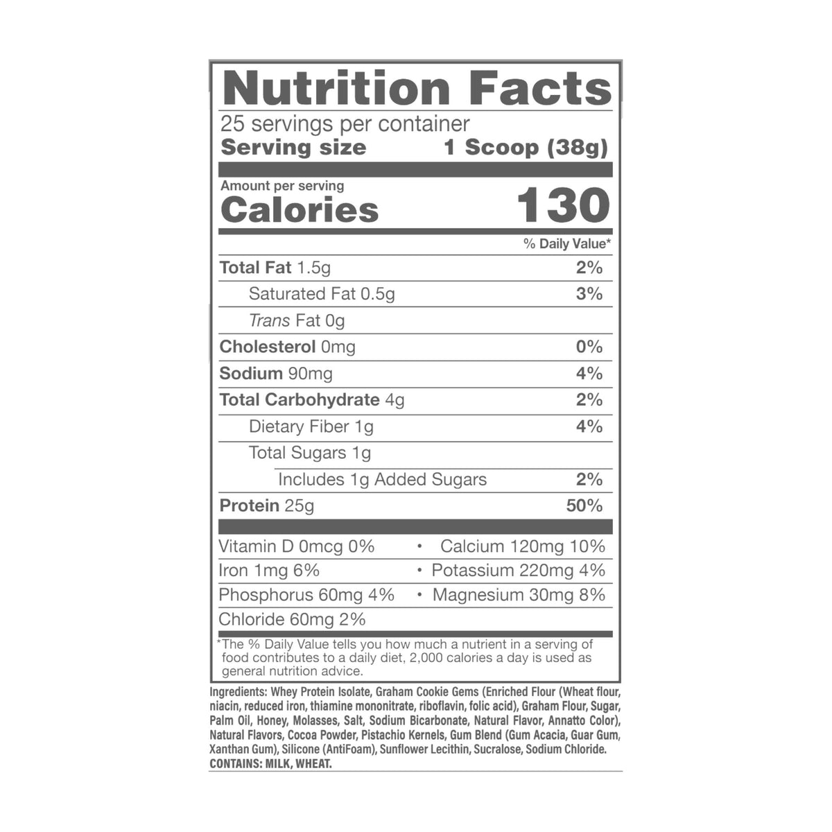 Informations Nutritionnelles