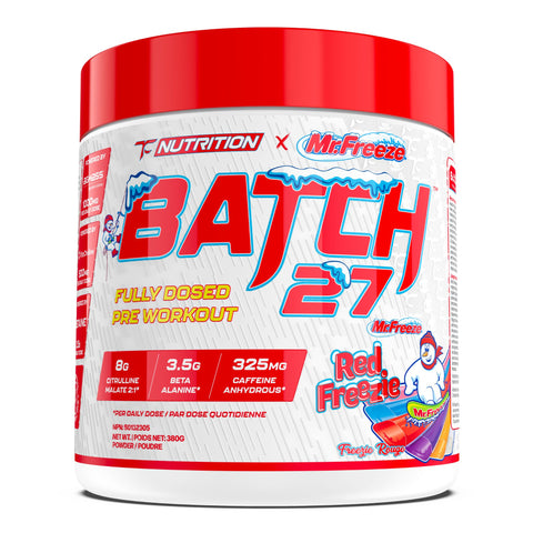 TC Nutrition - Batch 27 - Pre Workout - 380g