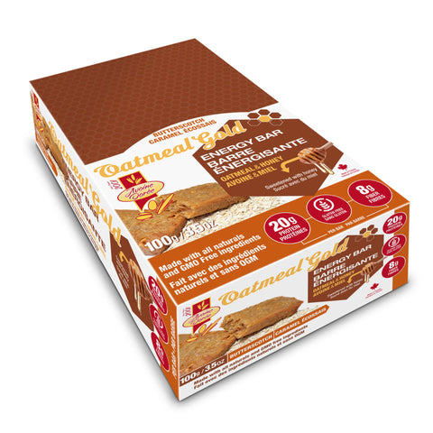 Avoine Dorée - Barre Énergisante à l'avoine 100g (12x)