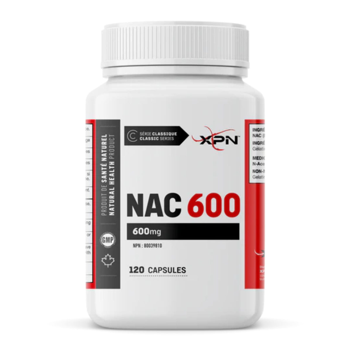 XPN - NAC600 - 120 capsules