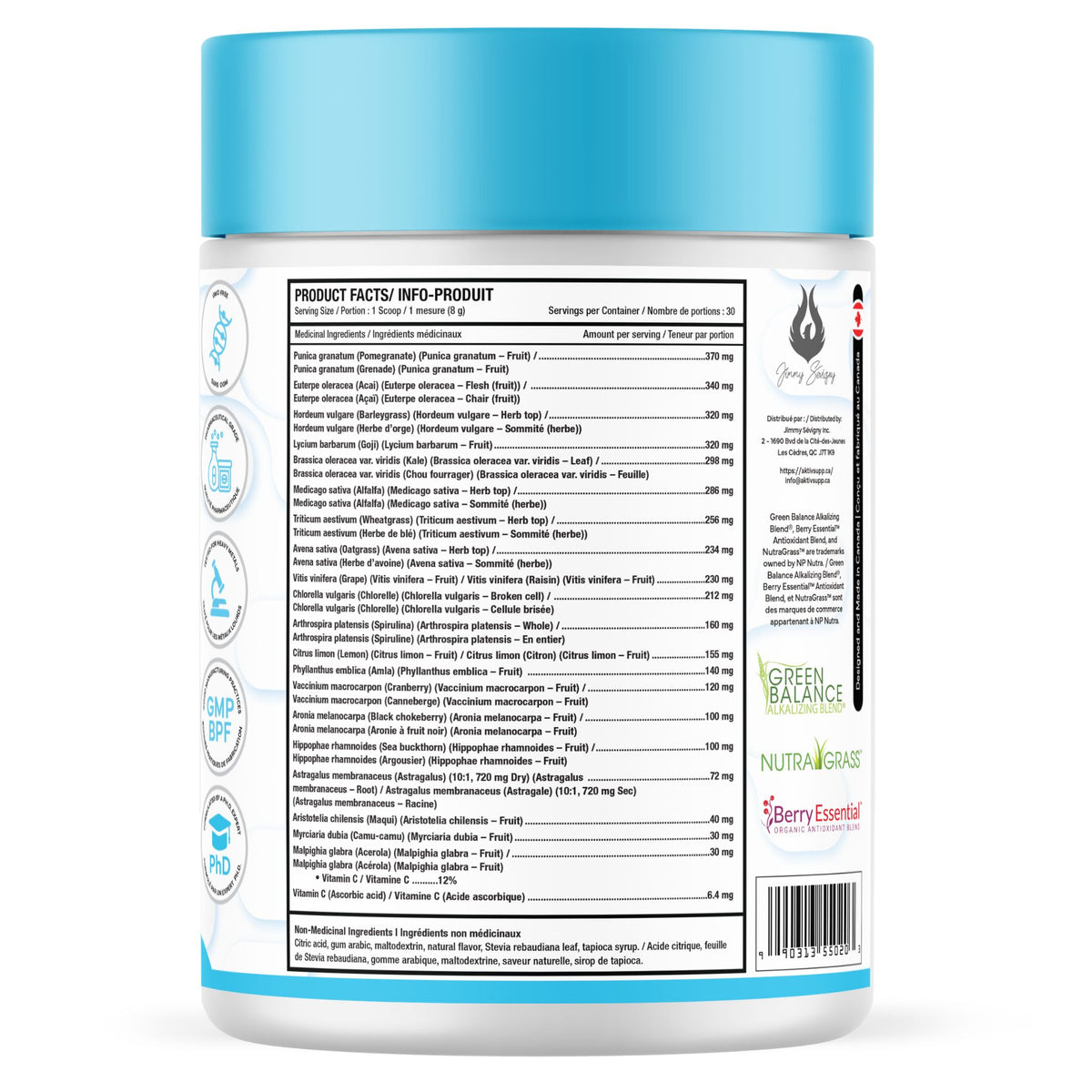 Informations Nutritionnelles