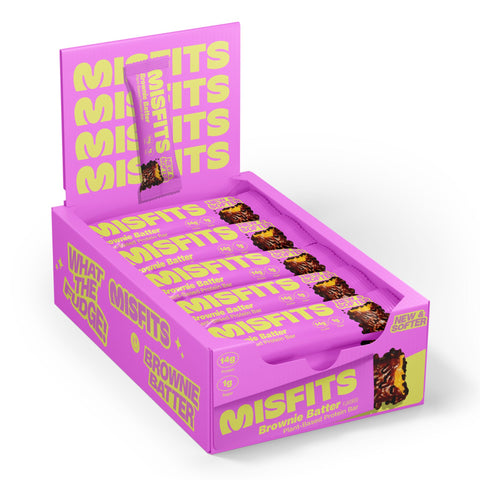 Misfits - Barre protéinée à base de plantes - 50g (15x)