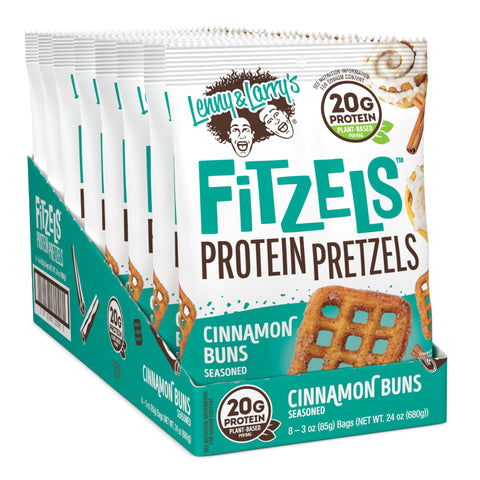Lenny & Larry's - Fitzels Protein Pretzels (8x)