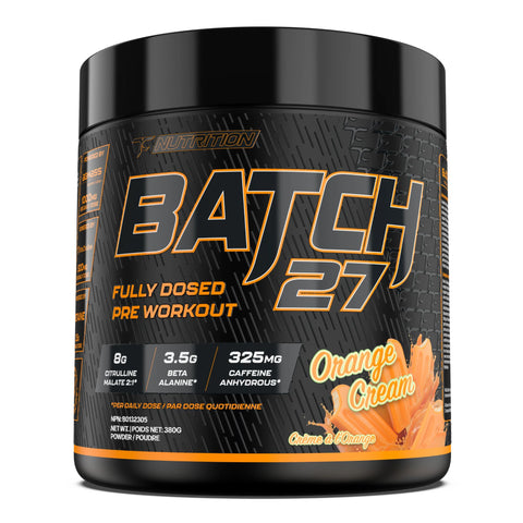 TC Nutrition - Batch 27 - Pre Workout - 380g