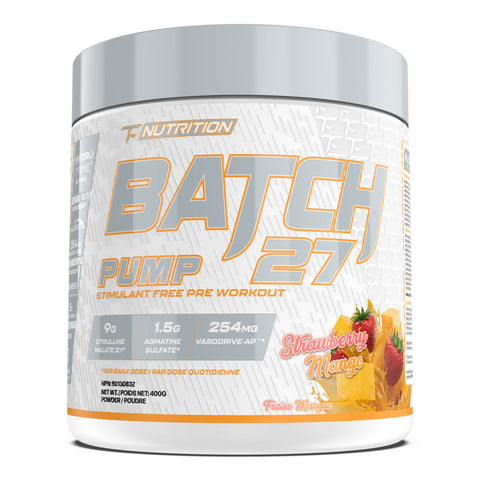 TC Nutrition - Batch 27 Pump Sans-Stimulant - 340g-400g