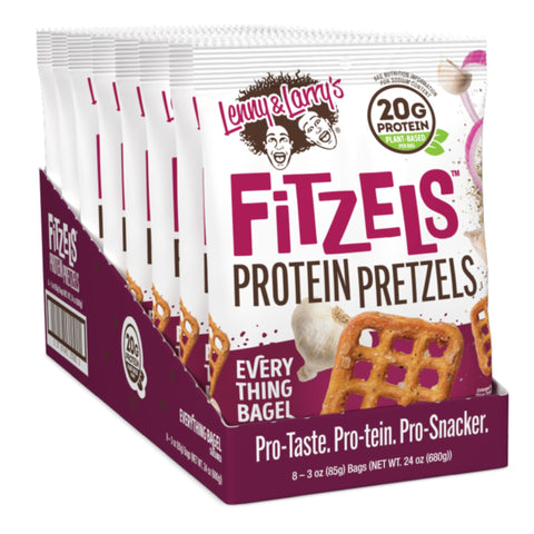 Lenny & Larry's - Fitzels Protein Pretzels (8x)