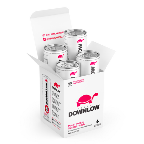 Relax Downlow - Relaxing Drink - 355ml (4x)