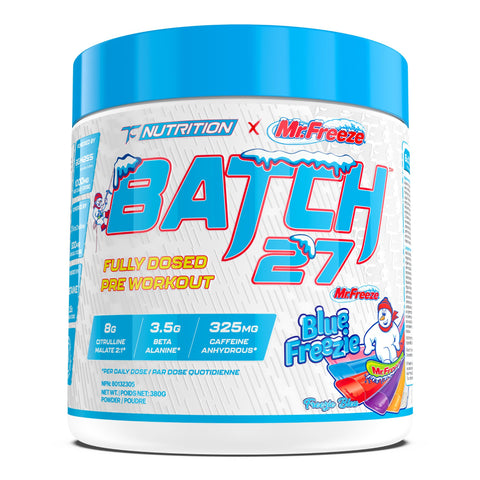 TC Nutrition - Batch 27 - Pre Workout - 380g