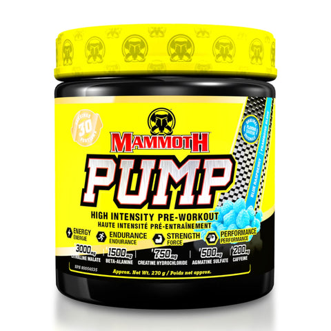 Mammoth - Pump Pré-Workout 270g