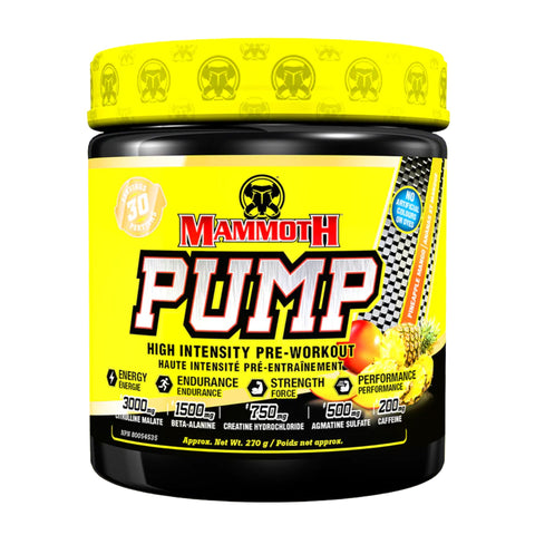 Mammoth - Pump Pré-Workout 270g