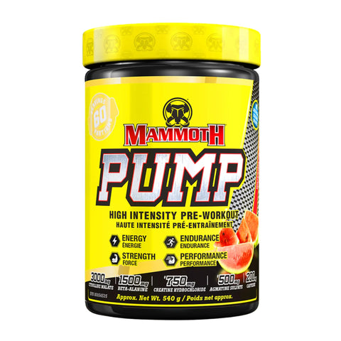 Mammoth - Pump Pré-Workout 540g