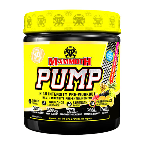 Mammoth - Pump Pré-Workout 270g